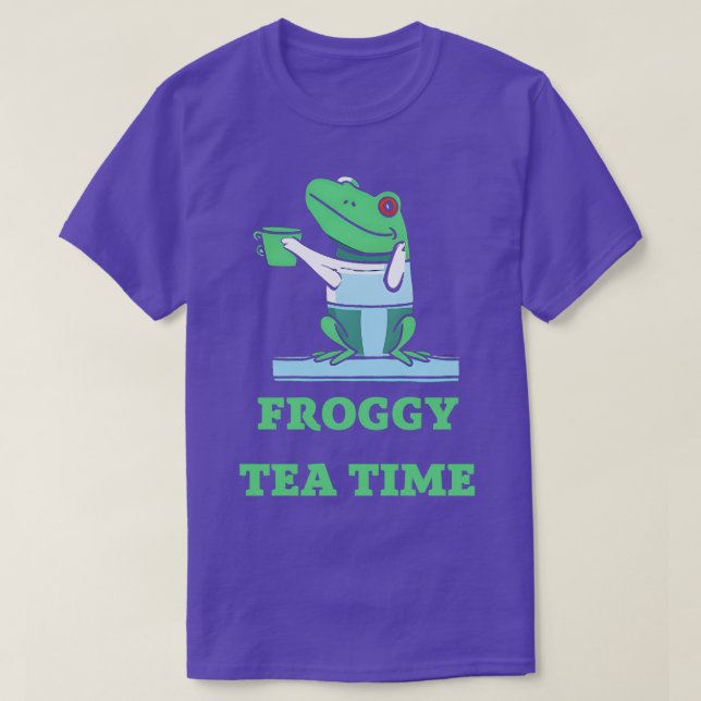 Froggy-tetid T Shirt (Design framsida)