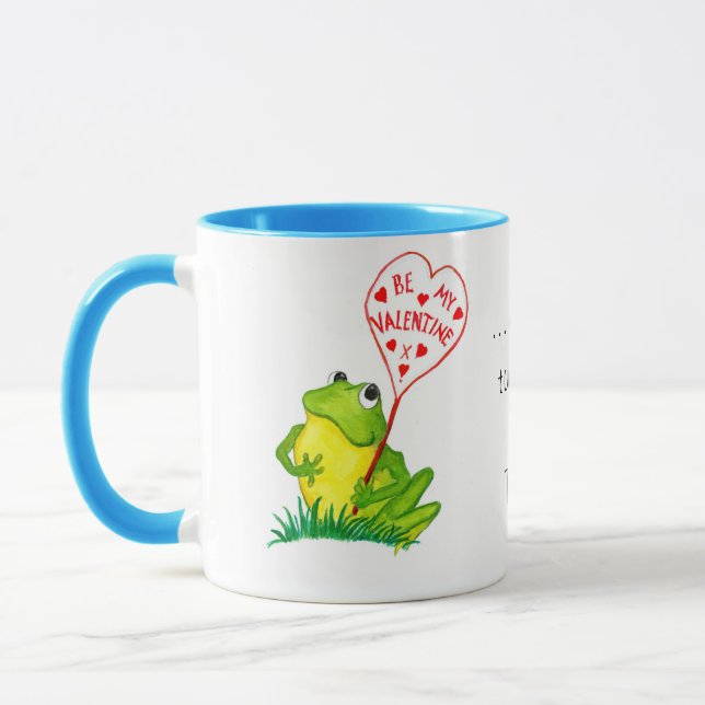 Froggy Valentine Mugg. Mugg (Vänster)