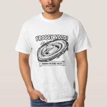 Froggy Void Rolig Space Groda Tecknad Film