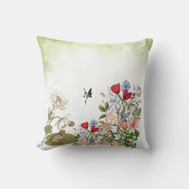 Froggy Went A Courtin American MoJo Pillow Kudde (Framsida)