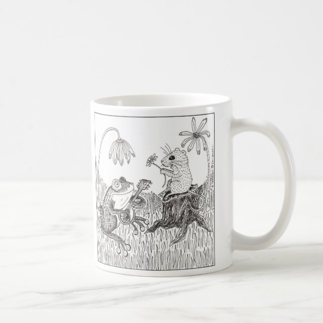 Froggyen gick A-Courtin Kaffemugg (Höger)