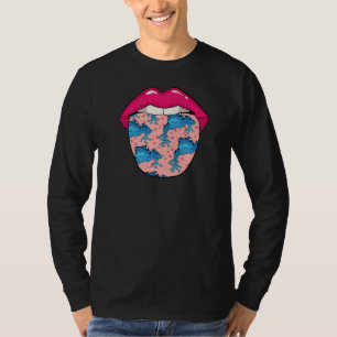 Frogholding Läppar Herpetolog Poison Frog T Shirt