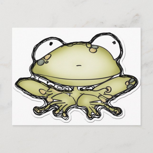 Frogilicious! Vykort (Framsida)