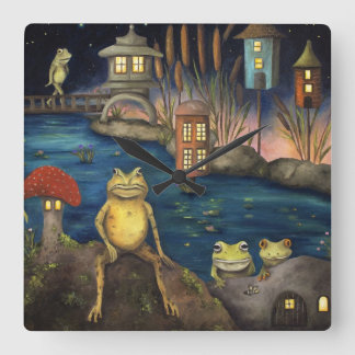 Frogland Fyrkantig Klocka