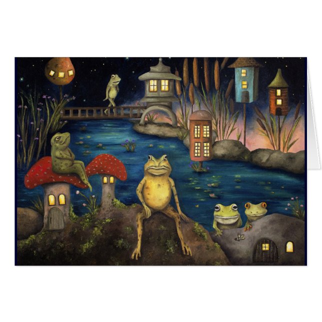 Frogland Hälsningskort (Framsidan Horizontal)