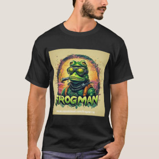 Frogman mörk T-shirt