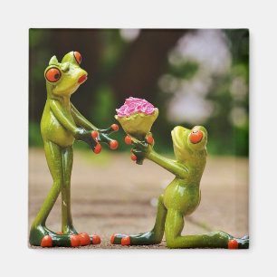 Frogs älskare magnet
