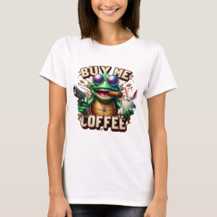 Frogs Brew and Protection köper en kaffe åt mig T Shirt