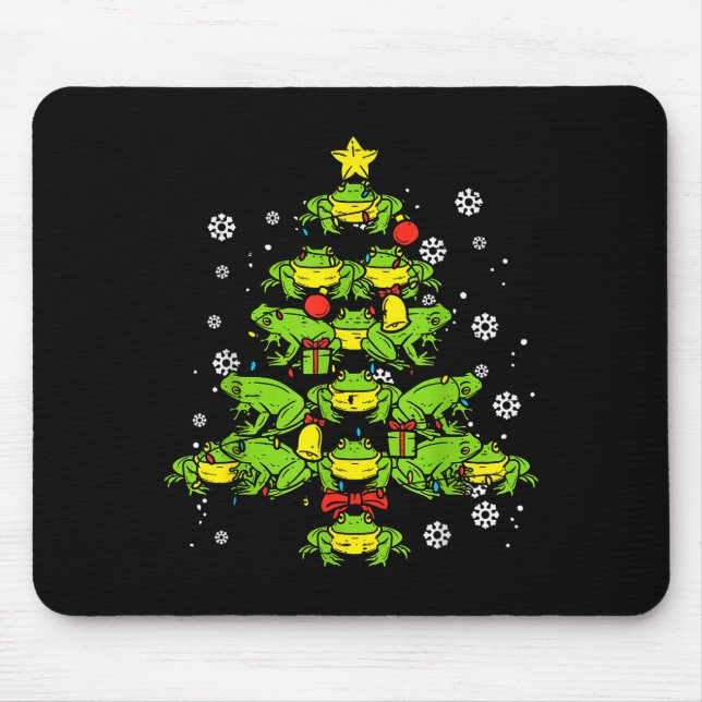 Frogs Christmas Tree Animal Xmas Women Men Kids  Musmatta (Framsidan)