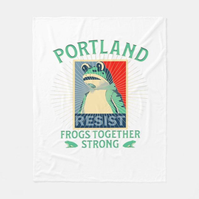 Frogs Classic Fleecefilt (Framsidan)