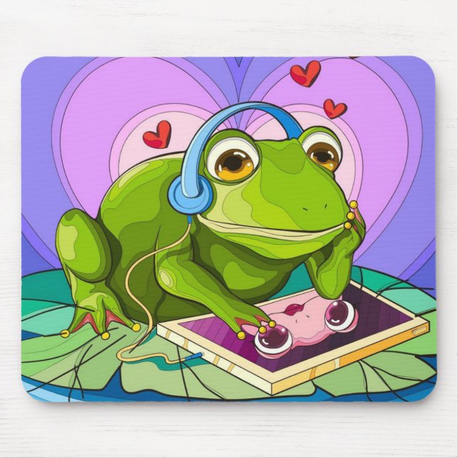 Frog's Digital Kärlek Musmatta (Framsidan)