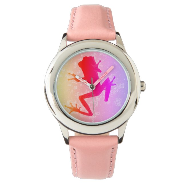 Frogs Har Time Watch Armbandsur (Framsida)