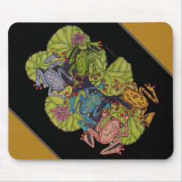 Frogs & Lilly Dynors Mouse Pad Musmatta