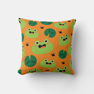 Frogs & Lily Dynors Cushion Kudde