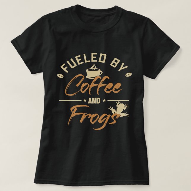 Frogs Next Life vill bli en groda T Shirt (Design framsida)