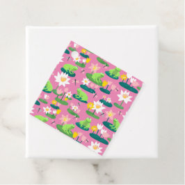 Frogs och Lily Dynors Cute BABY SHOWER Birthday Ki Gåvor Etiketter