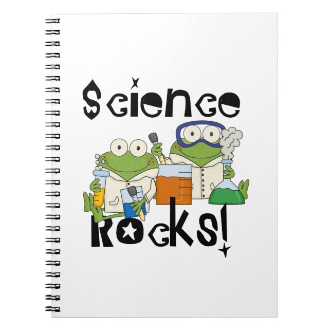 Frogs Science Sten Anteckningsbok (Framsidan)