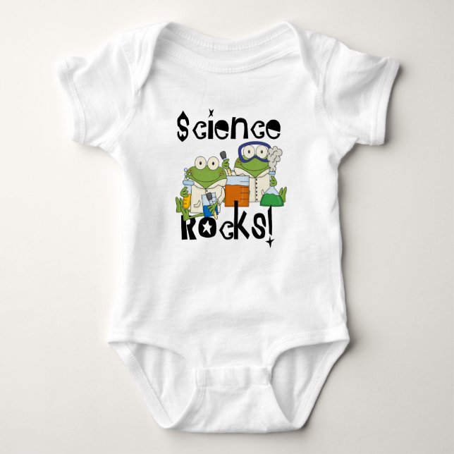 Frogs Science Sten Tee Shirt (Framsida)