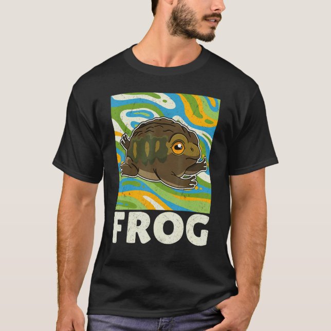 Frogs Toads Biology Biologist Humor Saying Amphibi T Shirt (Framsida)