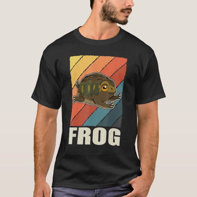 Frogs Toads Biology Biologist Humor Saying Amphibi T Shirt (Framsida)
