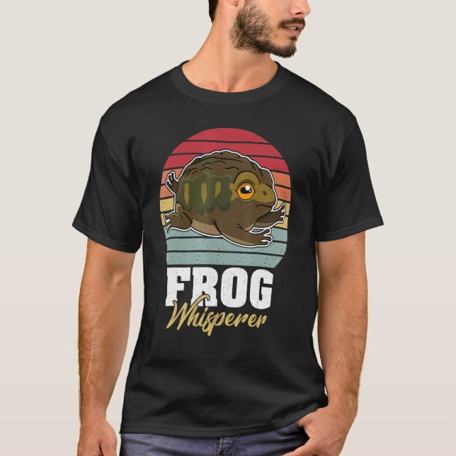 Frogs Toads Biology Biologist Humor Saying Amphibi T Shirt (Framsida)