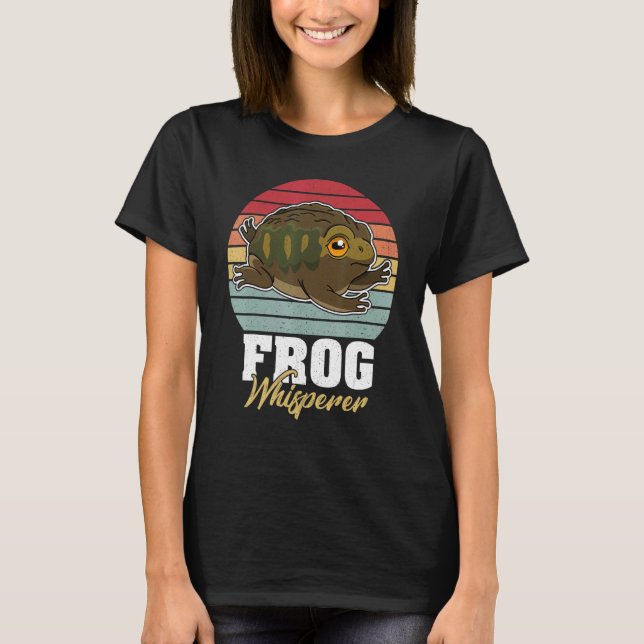 Frogs Toads Biology Biologist Humor Saying Amphibi T Shirt (Framsida)