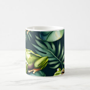 Frogs Watercolor Art Kaffemugg