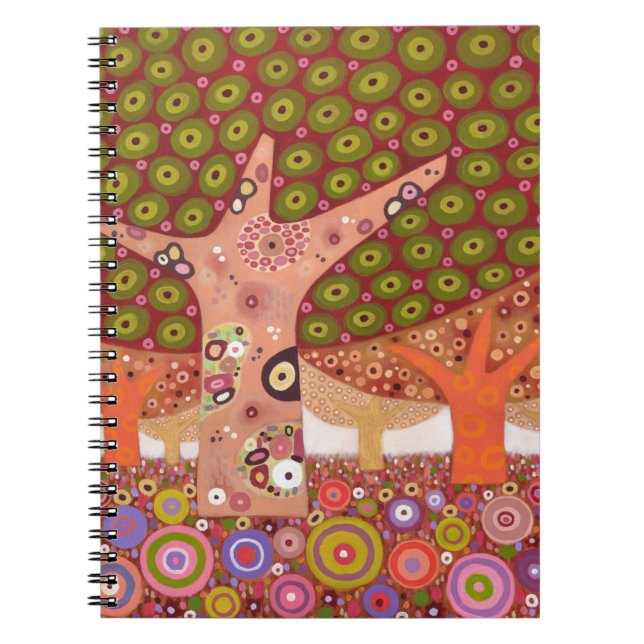 Frogspawn träd 2010 anteckningsbok med spiral (Framsidan)