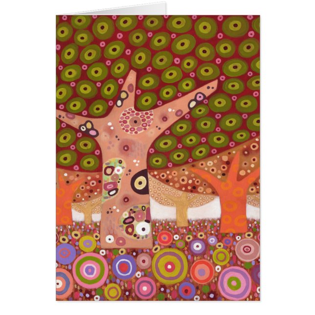 Frogspawn träd 2010 hälsningskort (Framsidan)