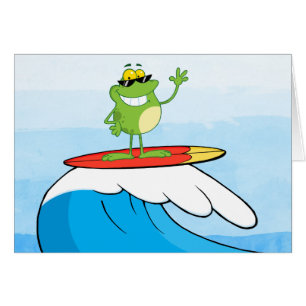 FROGSURFING HÄLSNINGSKORT
