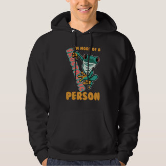 Frogtastic Person Red Eyed Tree Frog Agalychnis Ca Hoodie