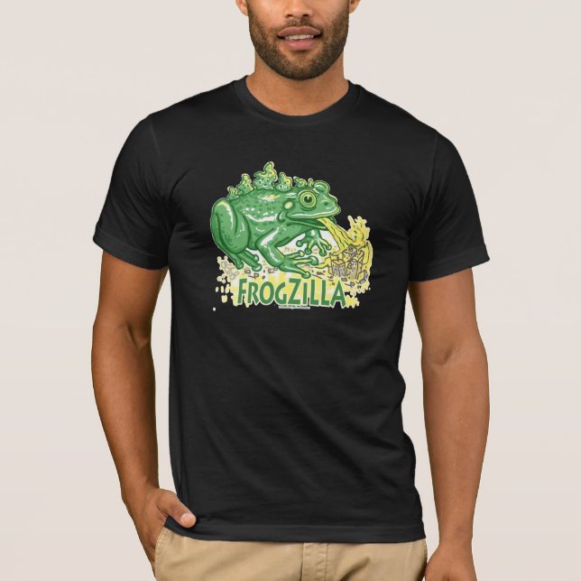 Frogzilla T-tröja Tee (Framsida)
