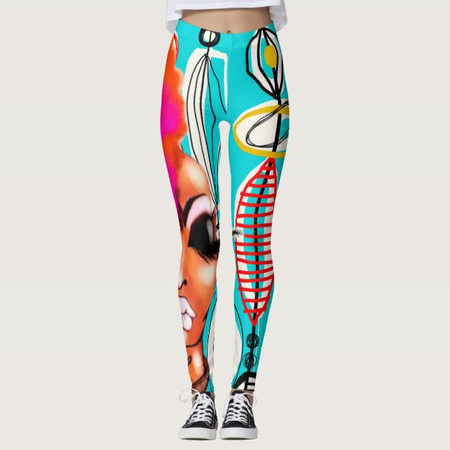 FROHAWK-LAGAR LEGGINGS (Framsida)