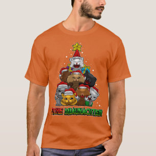 Frohe Miaunachten Katzenbesitzer Weihnachten Katz T Shirt