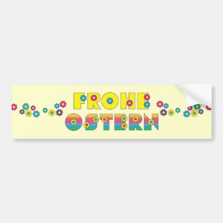 Frohe Ostern Bildekal