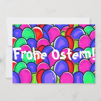 Frohe Ostern! Julkort