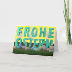 Frohe Ostern Kort