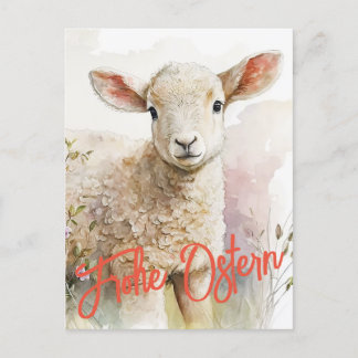 Frohe Ostern Postkarte Vykort