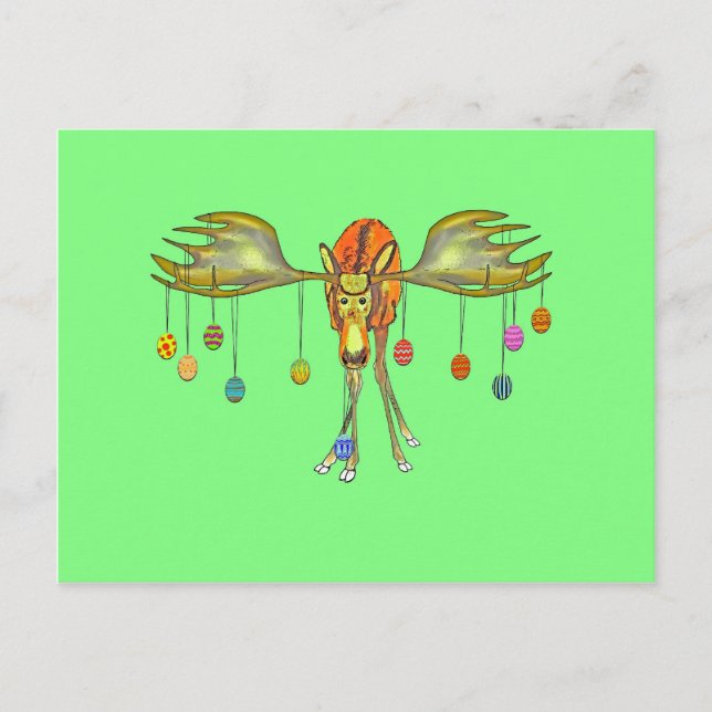 Frohe Ostern Vykort (Framsida)