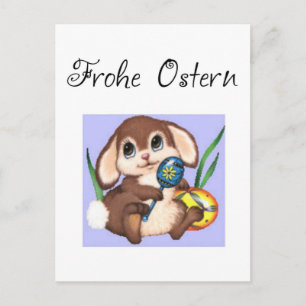 Frohe Ostern Vykort