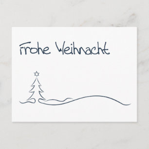 Frohe Weihnacht... / God jul Helg Vykort