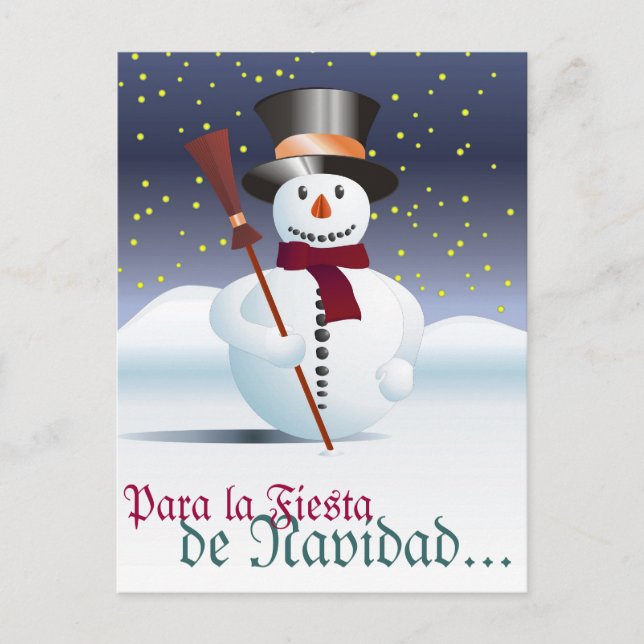 Frohe Weihnacht Vykort (Framsida)