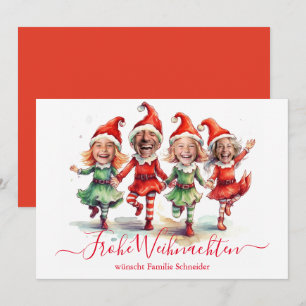 Frohe Weihnachten 4 Foton Tyska julklappar Julkort