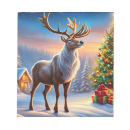 Frohe Weihnachten Fensteraufkleber Anteckningsblock