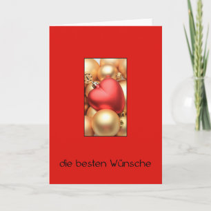 Frohe Weihnachten German julkort Helgkort