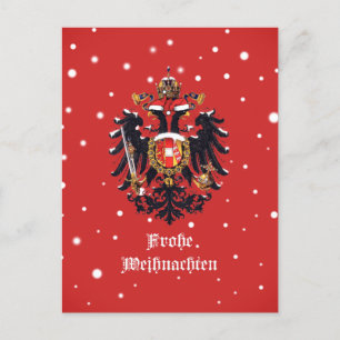 "Frohe Weihnachten" Habsburg Jul Vykort