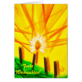 Frohe Weihnachten Hälsningskort