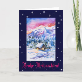 Frohe Weihnachten! Helgkort