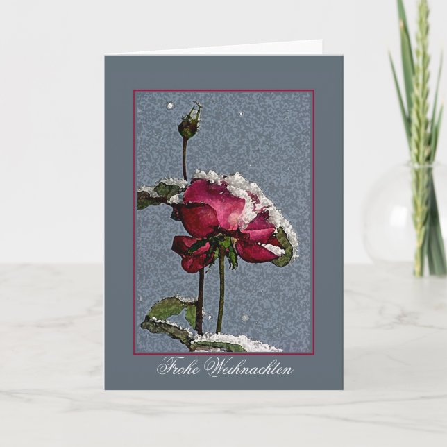 Frohe Weihnachten Helgkort (Framsida)