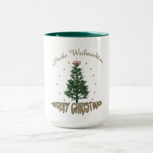 Frohe Weihnachten - julklappskort Mugg